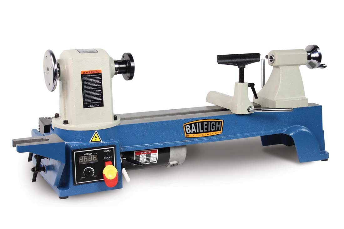 Baileigh Bench Top Wood Lathe WL-1218VS Elite Metal Tools