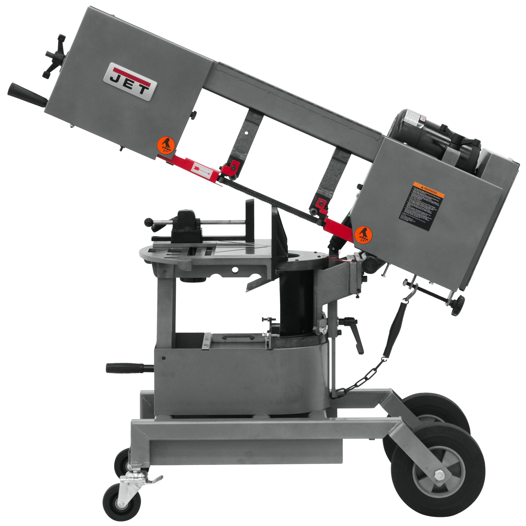 Jet The Jet JET 8” Horizontal/Vertical Dual Mitering Portable Band Saw